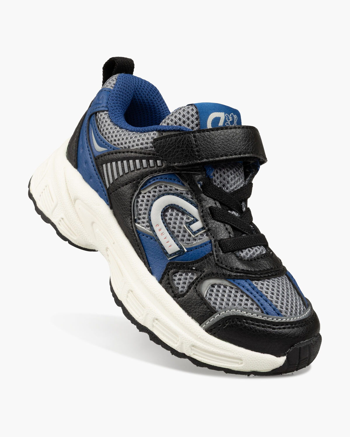 Marti Velcro, Black/Blue, hi-res